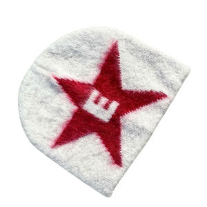 Fabricante de Gorros de Mohair, Gorros Personalizados con Logotipo, Gorros con Forro de Satén, Gorros de Lana Tejida con Bordado Jacquard de Diseño - Product Image 3