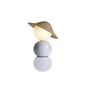 Lámpara de Mesa de Hierro Metálico de Lujo, Ecológica, con Bombilla Halógena y Control Táctil, Estilo Europeo, para Dormitorio o Sala de Estudio - Product Image 5