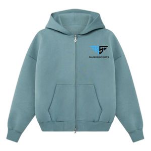 Offre Spéciale automne couleur unie hommes à manches longues fermeture éclair Hoodies avec des couleurs et des tailles personnalisées - Product Image 4