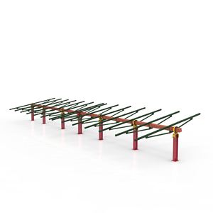 Composants Slew Drive Supports de montage de panneaux solaires Montage au sol Système de suivi PV <span class=keywords><strong>Prix</strong></span> du suiveur <span class=keywords><strong>solaire</strong></span> à axe unique - Product Image 2