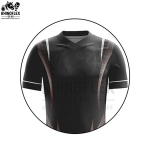 Uniformes de volley-ball unisexes légers et respirants, haute qualité, 100% polyester, faible MOQ, uniformes de volley-ball personnalisés - Product Image 3