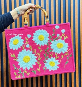 ผลิตภัณฑ์ที่ดีที่สุดของ2025มืออาชีพกำหนดเองทุกชนิดของแฟชั่นถุงผ้าใบปอกระเจาธรรมชาติจากอินเดีย - Product Image 1