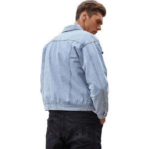 Jeans, hauts fabricant OEM, veste en jean pour hommes sur mesure - Product Image 5