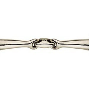 Alta calidad 304 de acero inoxidable de una sola articulación para montar a caballo 3 brocas de anillo bisel anillo suelto logotipo personalizado costura elegante personalizada - Product Image 2