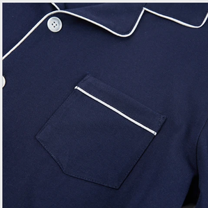 Nouvelle mode, vêtements de nuit pour hommes, pyjamas d'été pour femmes, imprimé intégral, pyjamas en polyester de haute qualité pour hommes, ensemble - Product Image 6