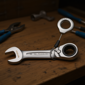 Clés à cliquet métriques courtes Facom - Product Image 3