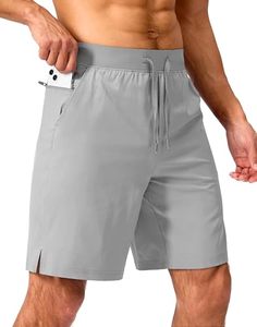 Pantalones cortos atléticos de tendencia superior para hombre, ropa de calle suave sostenible, colores personalizados ligeros, patrón sólido, última llegada - Product Image 6