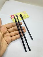 Professionnel personnalisé-Label noir Plasma cuticule ongles poussoir durable en acier inoxydable Nail Art outil de suppression usage privé