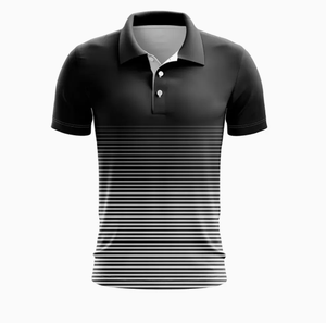 Camiseta Deportiva de Manga Corta para Hombre de Secado Rápido, Spandex/Algodón, con Logotipo Personalizado, Diseño Sólido, Sublimación en Lona, para Tenis, Golf - Product Image 5