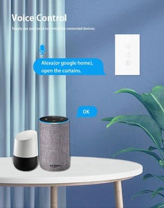 Việt Nam ứng dụng thông minh điều khiển từ xa con lăn màn trập cửa chuyển đổi cho nhà để xe tuya Bluetooth <span class=keywords><strong>Wifi</strong></span> nhôm chuyển đổi cán điều khiển - Product Image 3