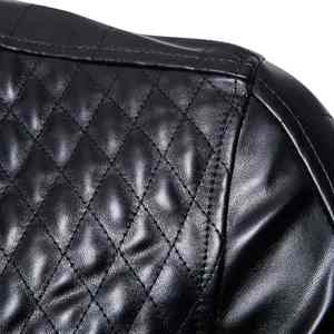 Chaqueta de Hombre de Último Diseño con Cuello Alto, Logotipo Personalizado, Mangas Completas para Uso Casual, Disponible a Buenos Precios, Chaqueta de Cuero - Product Image 3