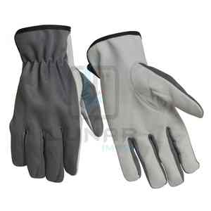 ถุงมือช่างหนังแพะสำหรับช่างเครื่องสร้างช่างถุงมือทำงานเพื่อความปลอดภัย - Product Image 6