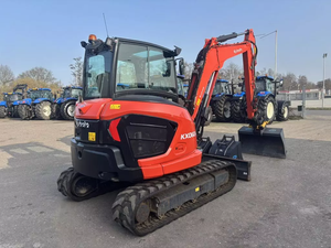 รถขุดตีนตะขาบคูโบต้า KXD60-S รถขุดขนาดเล็กกะทัดรัด เครื่องขุดไฮดรอลิกสำหรับงานก่อสร้างและฟาร์ม - Product Image 4