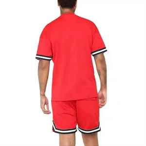 2025 personnalisé hommes formation survêtement Sport d'hiver plage Jogging course sueur absorber athlétique Fit ensemble court - Product Image 3