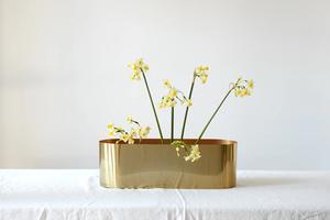 Florero de Metal con forma de barco para decoración de flores y plantas, jarrones decorativos de lujo para el hogar y el jardín, diseño clásico - Product Image 3