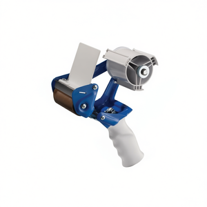 BURMANN K75B Professional Hand Dispenser Metal Blue/<b>White</b> for <b>Tape</b> Widths up to 75mm - Product Image 3