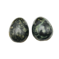 Œuf de Yoni de haute qualité en jaspe Kambaba, pierre naturelle en forme d'œuf, œuf de jade semi-précieux, protection énergétique, exercice vaginal