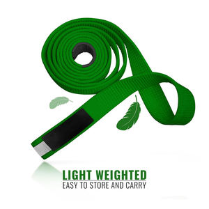 Cinturones de entrenamiento de artes marciales profesionales BJJ Fighting Taekwondo cinturón logotipo personalizado ajustable Fit Jiu Jitsu cinturones - Product Image 4