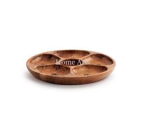 Ustensiles de cuisine au design fantastique Assiette à fruits secs Collations de forme ronde de la meilleure qualité Assiette de service de l'Inde - Product Image 1