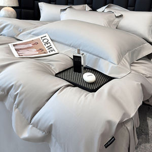 Cotton Duvet Cover Pillowcases Customized Over <strong>Sized</strong> <strong>Deep</strong> Pocket <strong>Fitted</strong> <strong>Sheet</strong> <strong>King</strong> Bedding Set - Product Image 2