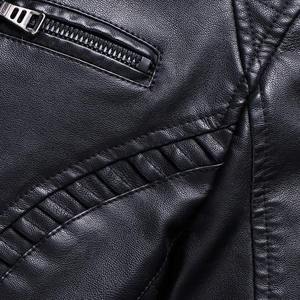 Veste en cuir de mouton pour homme au meilleur prix, respirante, imperméable, avec logo unique, taille plus, motif unique - Product Image 4