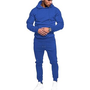 Conjunto Deportivo de Felpa con Capucha para Hombre, con Cierre de Cordón Ajustable - Product Image 2