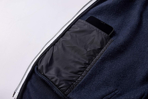 Box Fit Heavy Weight Hommes Zip Up Hoodies Spider 450 Gsm French Terry Drop Shoulder Zipper Hoodie - Product Image 4