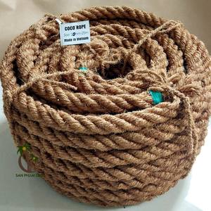 PAS CHER NATUREL FIBER DE COCO DE NOIX DE COCO CORDE HAUTE QUALITÉ DE NOIX DE COCO FIBER DE COCO CORDE NATUREL AMICAL COCONUR BALLE DE FIBER DE CORDE EN GROS - Product Image 4