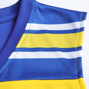 El último diseño Ropa deportiva Uniformes de baloncesto Impresión personalizada Uniforme de baloncesto de color sólido - Product Image 4