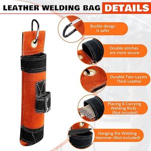 Vente en gros Pochette pour baguettes de soudage de haute qualité protégeant les électrodes de la saleté, de l'humidité et des dommages, parfaite pour les projets de soudage quotidiens - Product Image 3