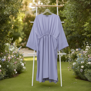 Abaya de mariage élégante ByMeldev Zara Crush Maxi avec design Serut - Product Image 3