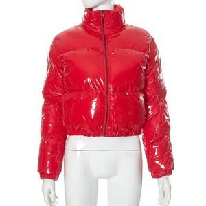 Chaquetas acolchadas para mujer, moda de invierno 2025, abrigos de burbujas informales gruesos y cálidos de manga larga para mujer - Product Image 6