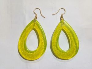 Elegant Resin Drop Style <b>Necklace</b> <b>and</b> <b>Earrings</b> <b>Set</b> for Women, Modern Designer Look resin <b>earrings</b> resin <b>earrings</b> mold - Product Image 3