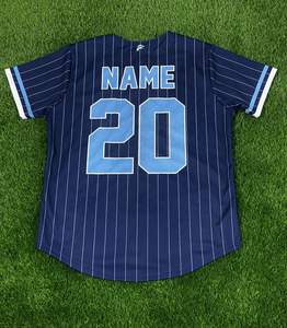 Camiseta de béisbol y sóftbol personalizada para hombre, uniforme de gran venta de alta calidad, diseño de color sólido, conjuntos de estilo personal para su propio equipo - Product Image 2