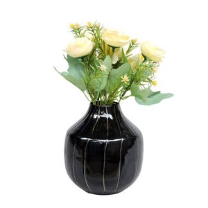 Florero de Metal hecho a mano decorativo de lujo Florero de Arte Moderno hecho a mano para el interior del hotel y el hogar al precio más bajo - Product Image 2