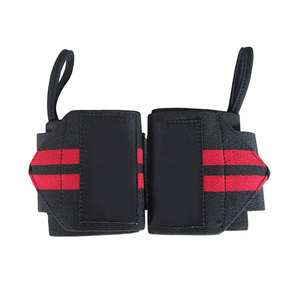 Poignet élastique de forme physique de gymnase du néoprène professionnel enveloppes de poignet d'haltérophilie de conception de Logo personnalisé pour l'entraînement de gymnase - Product Image 1