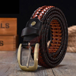 Cinturón de Cuero de Lujo para Hombre, Elegante y Duradero, Correa de Cintura de Cuero para Hombre, Clásico, Elegante y de Larga Duración - Product Image 2