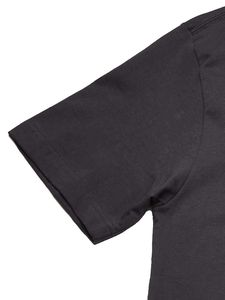 Camiseta de fibra de bambú personalizada para hombre, camiseta de verano de manga corta lisa con serigrafía, fabricante de camisetas básicas informales ajustadas - Product Image 3