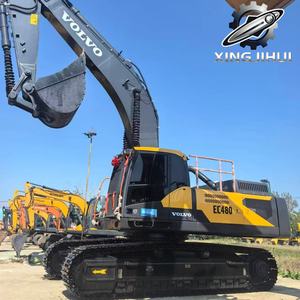 48Ton EC480รถวอลโว่มือสองแบบดั้งเดิมของสวีเดนแบรนด์ใหญ่ตีนตะขาบกลางจากสวีเดนมือสอง - Product Image 4