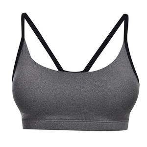 Soutien-gorge de sport professionnel pour femmes de haute qualité personnalisé respirant léger sans couture antibactérien séchage rapide soutien moyen - Product Image 2