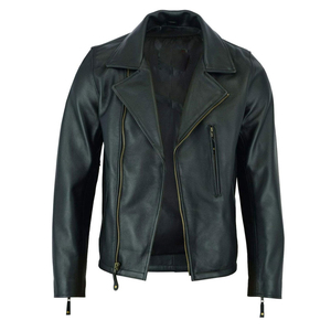 Chaqueta de cuero impermeable a prueba de viento de talla grande Anti-UV transpirable diseño frontal - Product Image 1