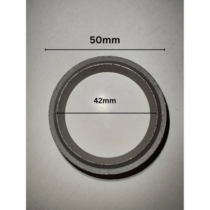 50mm Silver Diamond Core Drill <b>Rings</b> - Product Image 1