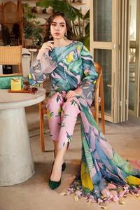 Bordado personalizado 3 piezas ligero cómodo Salwar Kameez ropa casual vestido nuevo diseño todas las estaciones mujeres indio/paquistaní - Product Image 4