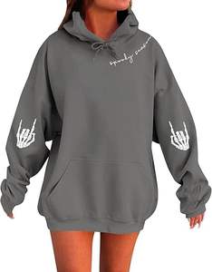 Sudaderas con capucha informales de invierno para hombre Color sólido 100% algodón Ecológico Transpirable Regular Fit Diseño de bolsillo - Product Image 6