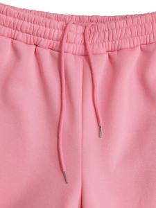 กางเกงวอร์มผ้าลูกฟูกแบบยืดสำหรับผู้ชายกางเกงวอร์มเอวสูงกางเกงลำลองมีกระเป๋าด้านข้างผ้าฝ้ายตัดตรงกลางแจ้ง - Product Image 3