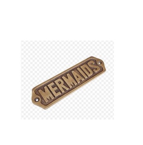 Placa de Identificación de Latón y Madera para Decoración de Paredes, Venta al por Mayor, 2025 - Product Image 2