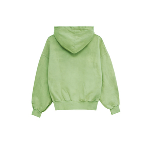 Sweat à capuche personnalisé délavé à l'acide pour hommes échantillon Streetwear brodé impression design graphique logo OEM Vintage délavé à l'acide sweat à capuche - Product Image 3