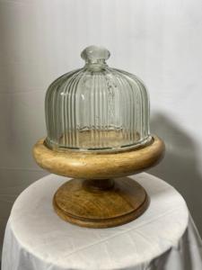 Dôme de gâteau à base rectangulaire élégant et durable couvercle d'affichage en aluminium et en verre pour mariages fêtes décor à la maison plateau à outils de gâteau - Product Image 5