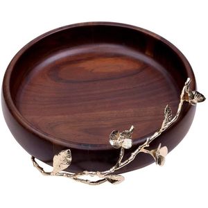 <b>Large</b> wooden serving bowl for natural finished kitchen decor and modern dining spaces with superior quality - Product Image 3