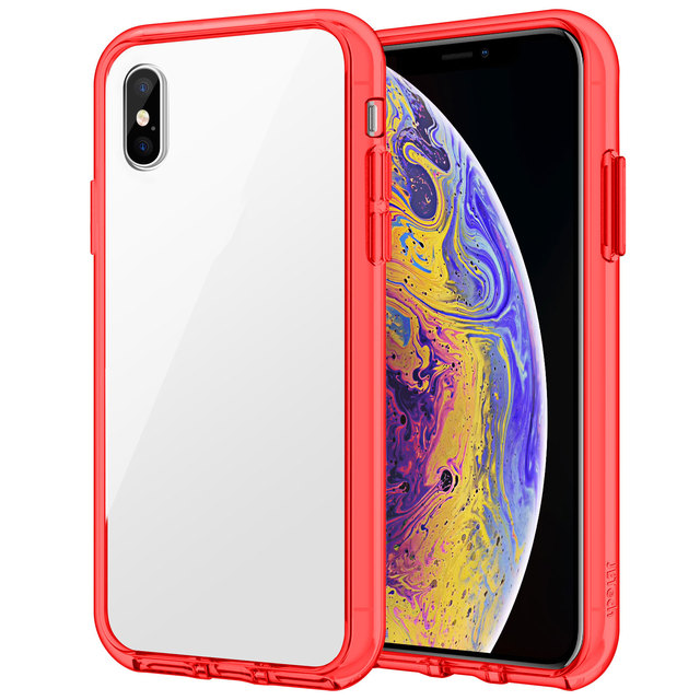 Case for Apple iPhone X and iPhone XS, Shock-Absorption Bumper Cover